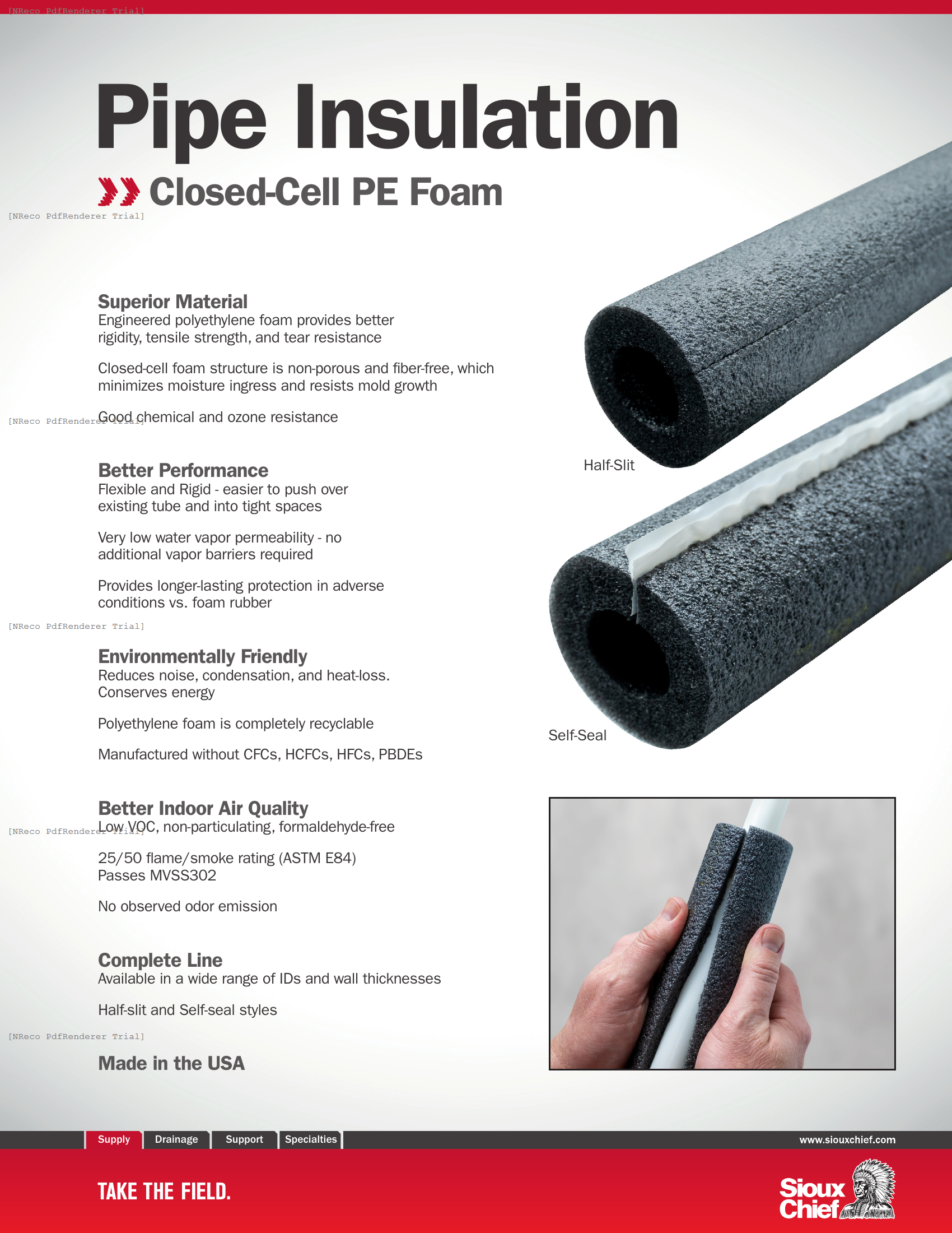 FOAM INSULATION - BROCHURE.PDF Brochure Document